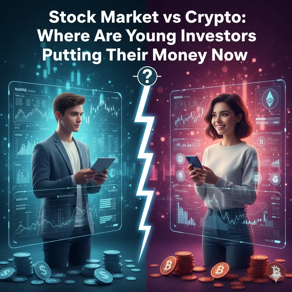Stock Market vs Crypto: Where Are Young Investors Putting Their Money Now?