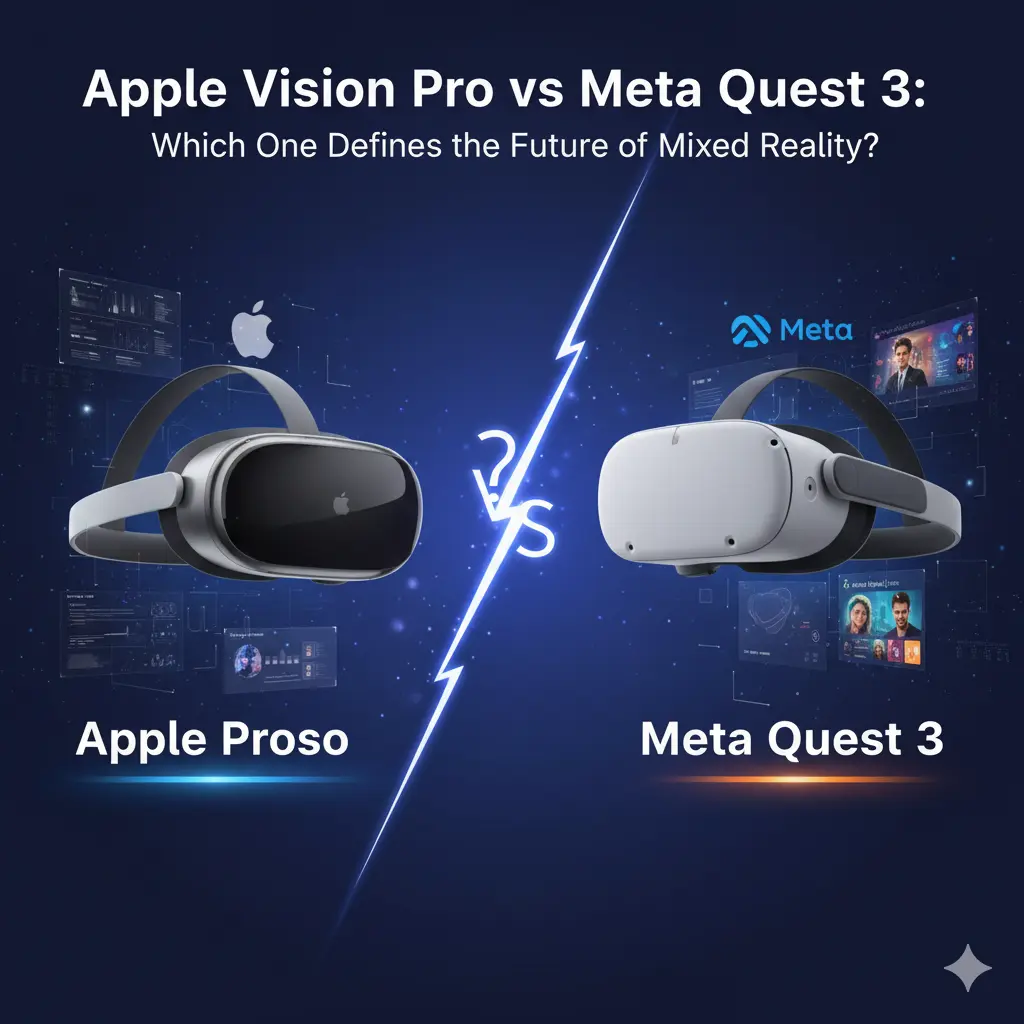Apple Vision Pro vs Meta Quest 3: Which One Defines the Future of Mixed Reality?